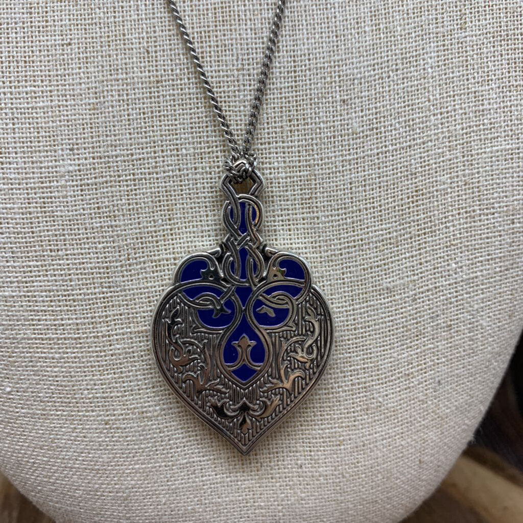 Brighton Brocade Heart Necklace