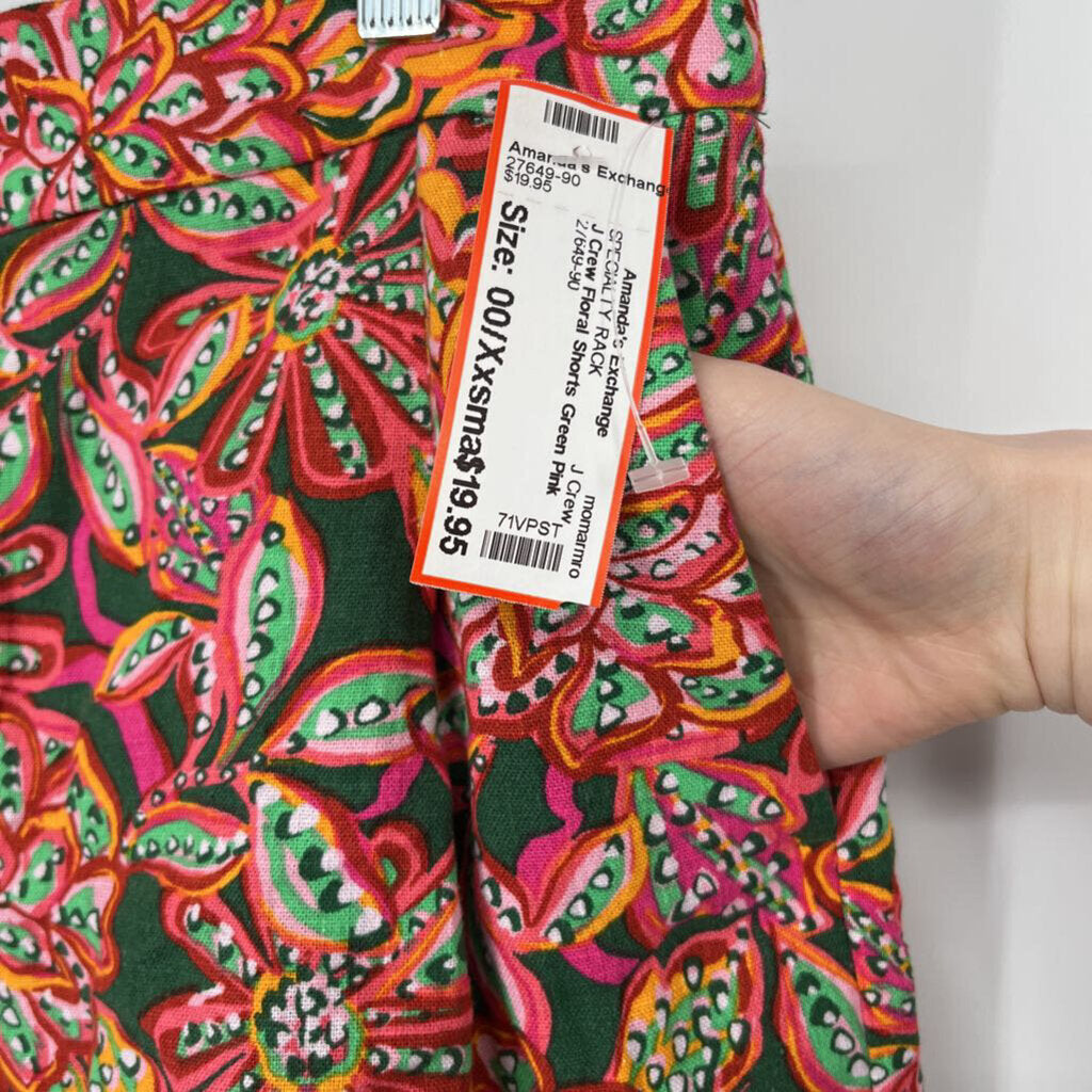J Crew Floral Shorts