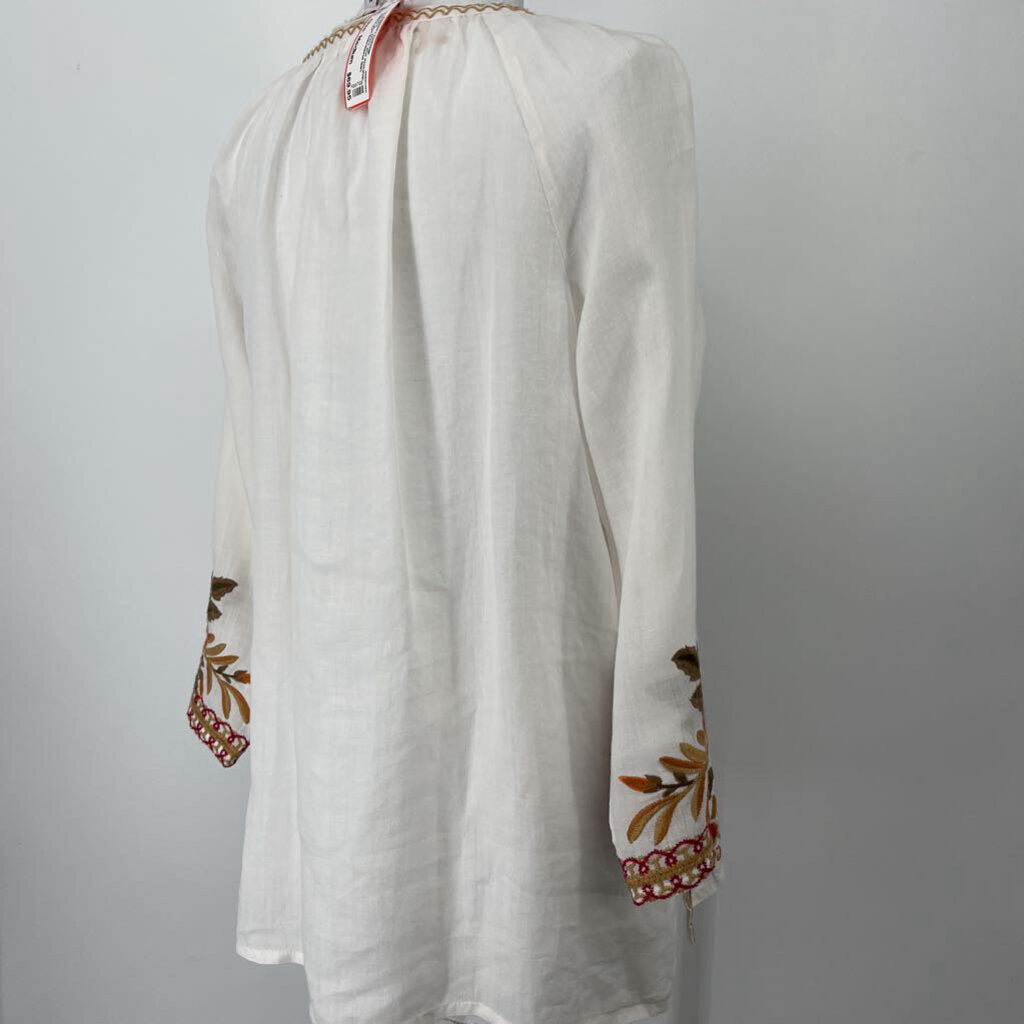 Johnny Was Embroidered Shirt