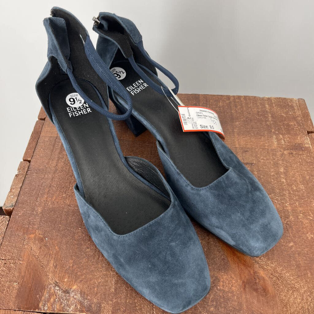 Eileen Fisher Suede Heel
