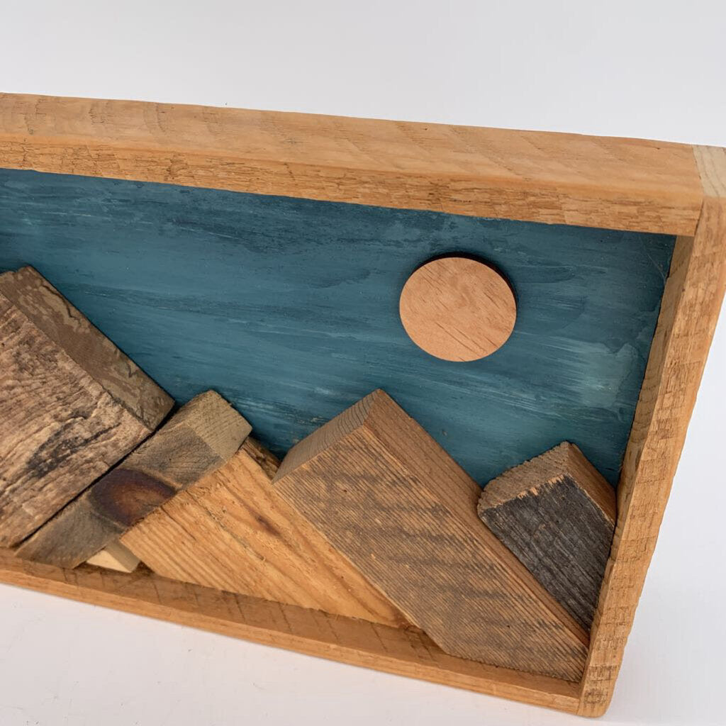 Wooden Mountain Scene