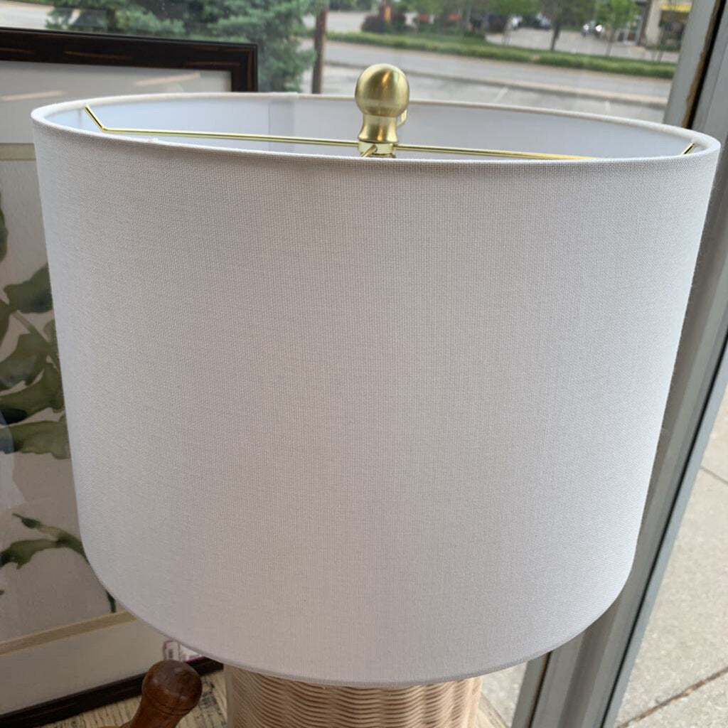 Woven Base Lamp