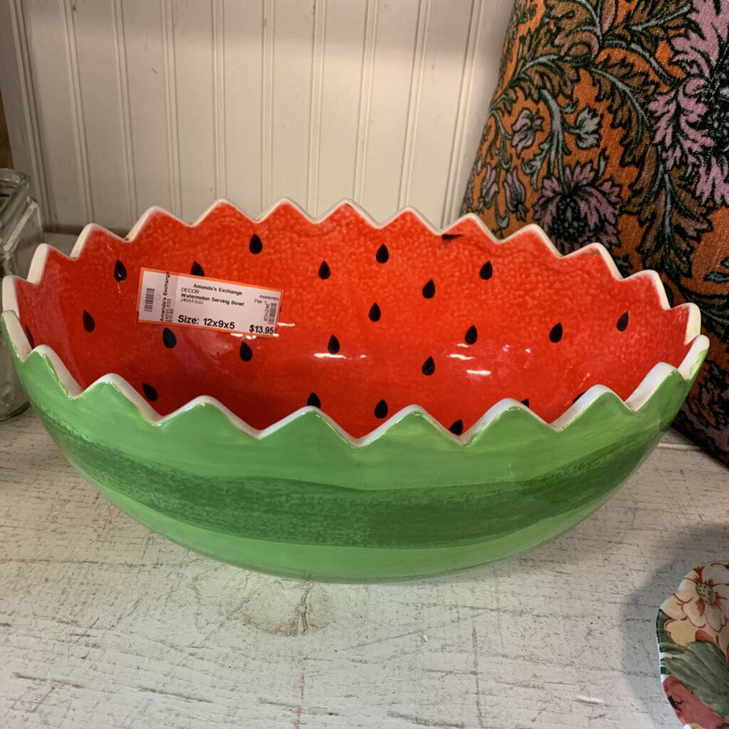 Watermelon Serving Bowl