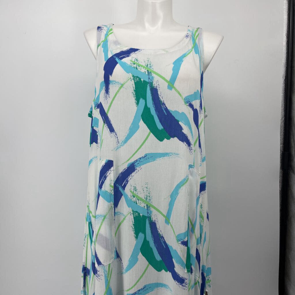 Water Lily slvls maxi Dress