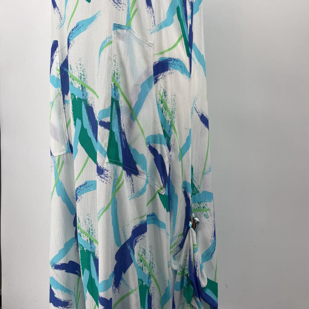 Water Lily slvls maxi Dress