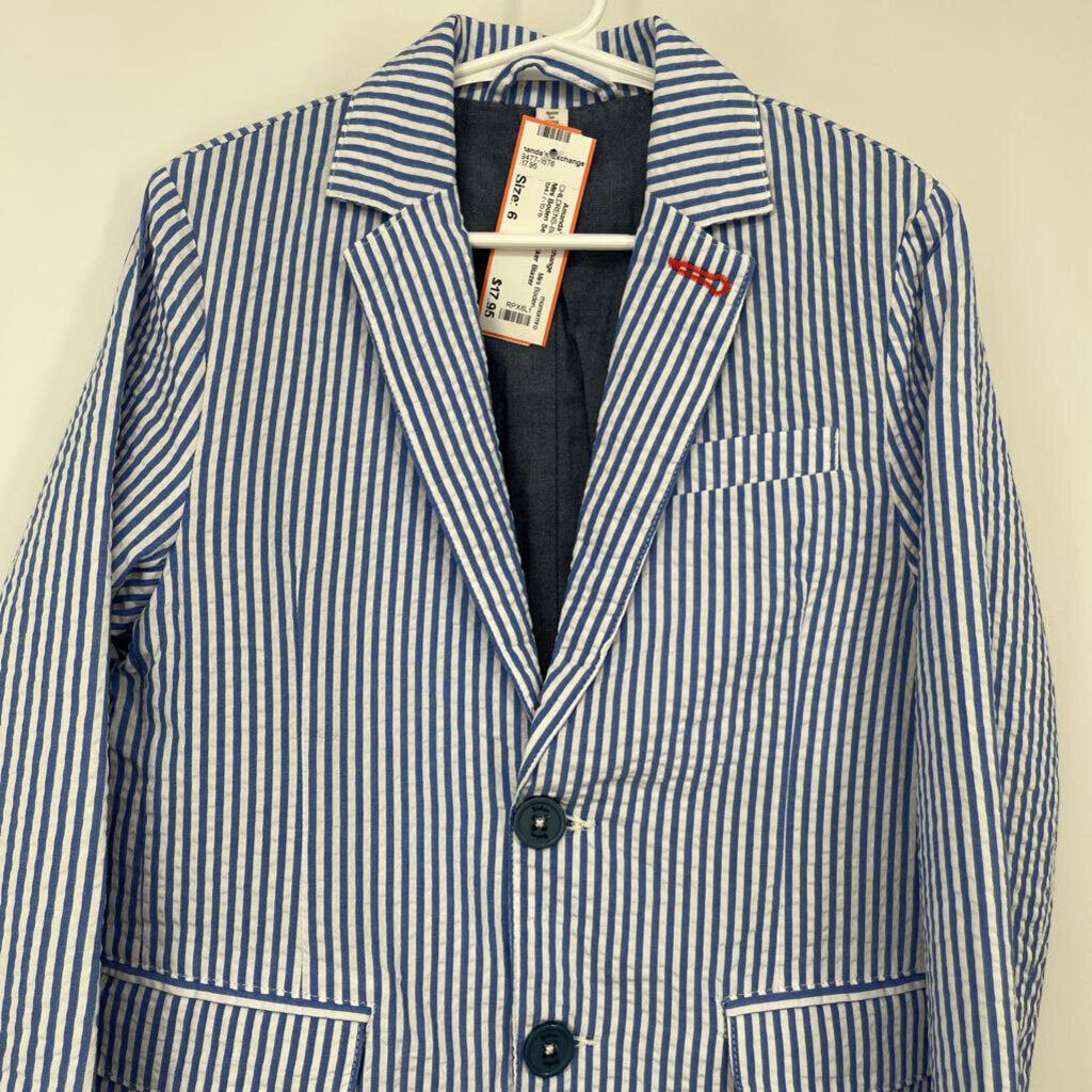 Mini Boden Seersucker Blazer