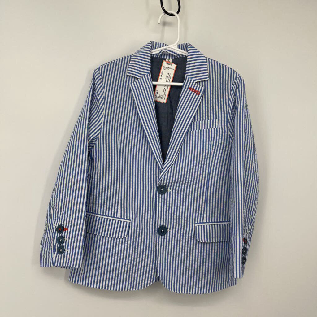 Mini Boden Seersucker Blazer