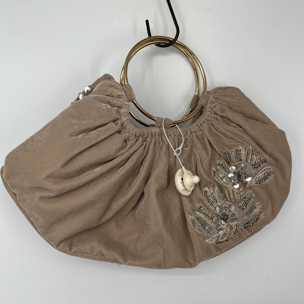Anthropologie Beaded Satchel