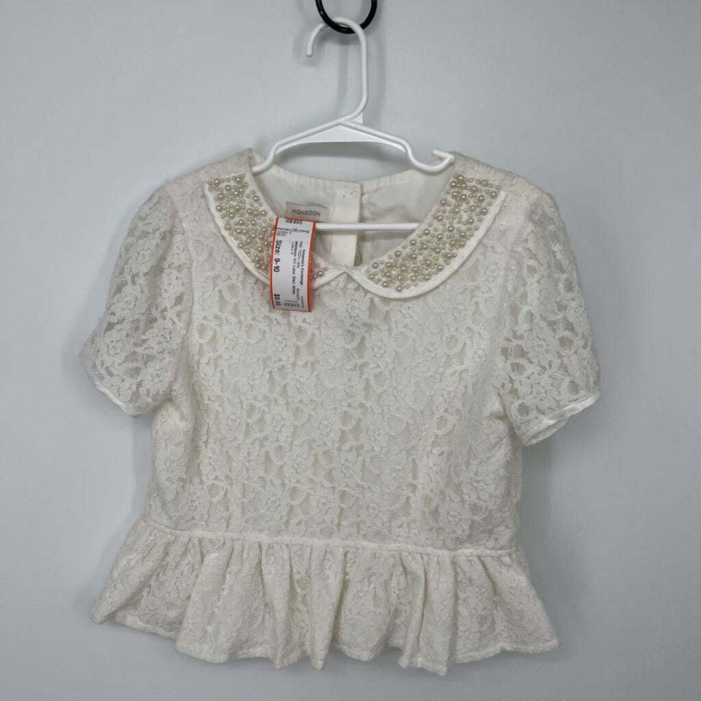 Monsoon S/s Lace Shirt