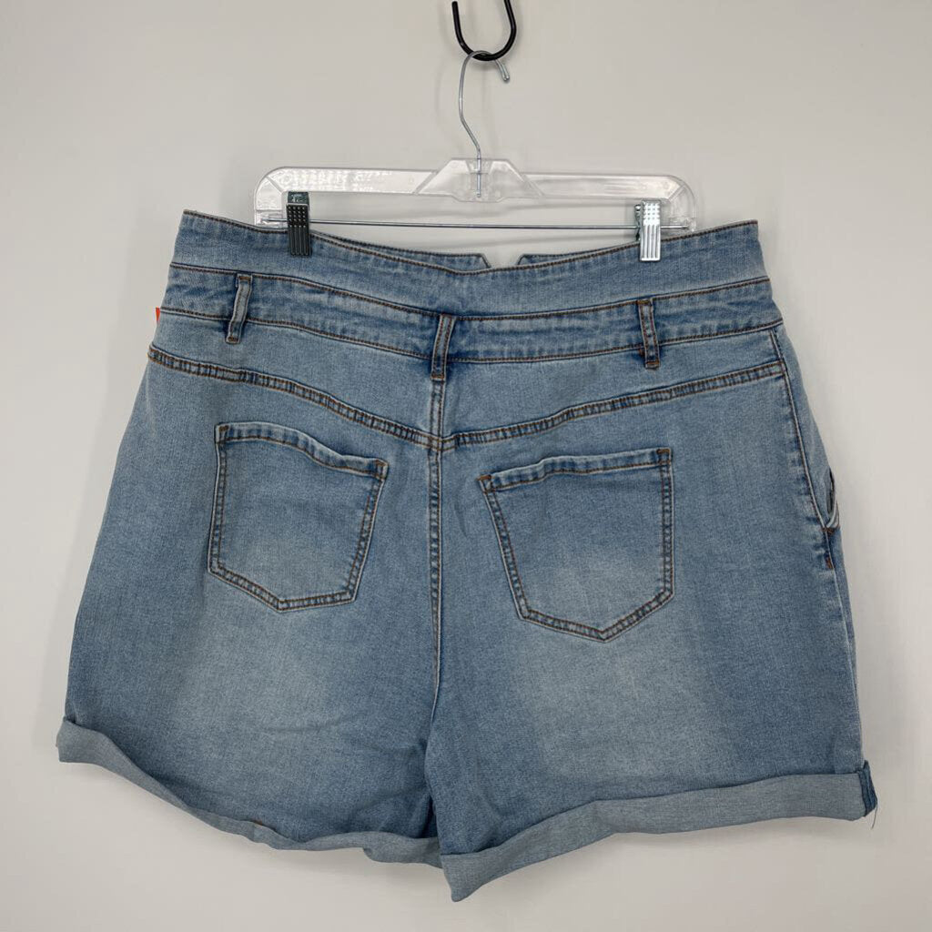 Eloquii Denim Shorts