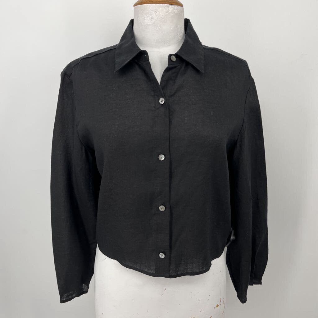 Theory L/s Crop Top