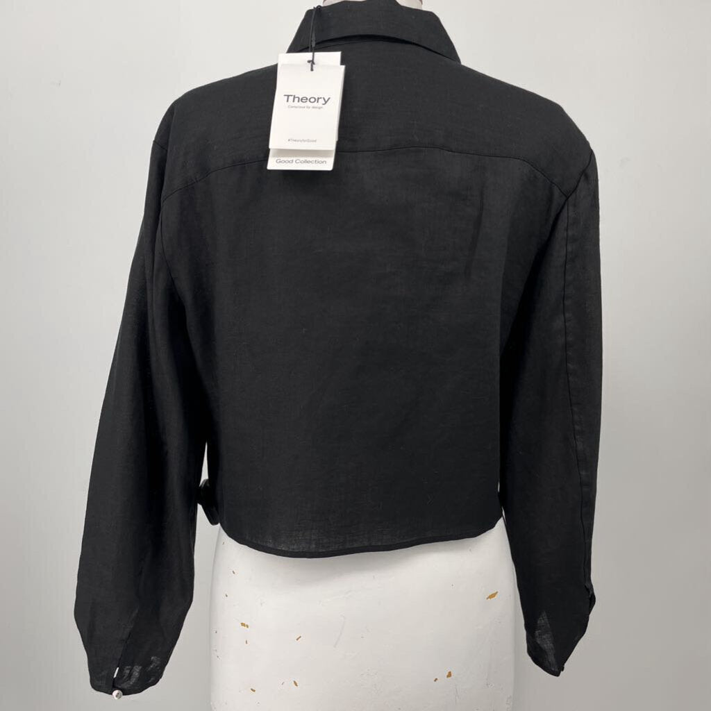Theory L/s Crop Top