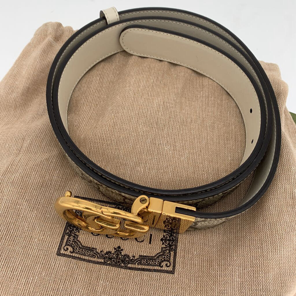 Gucci Monogram Belt