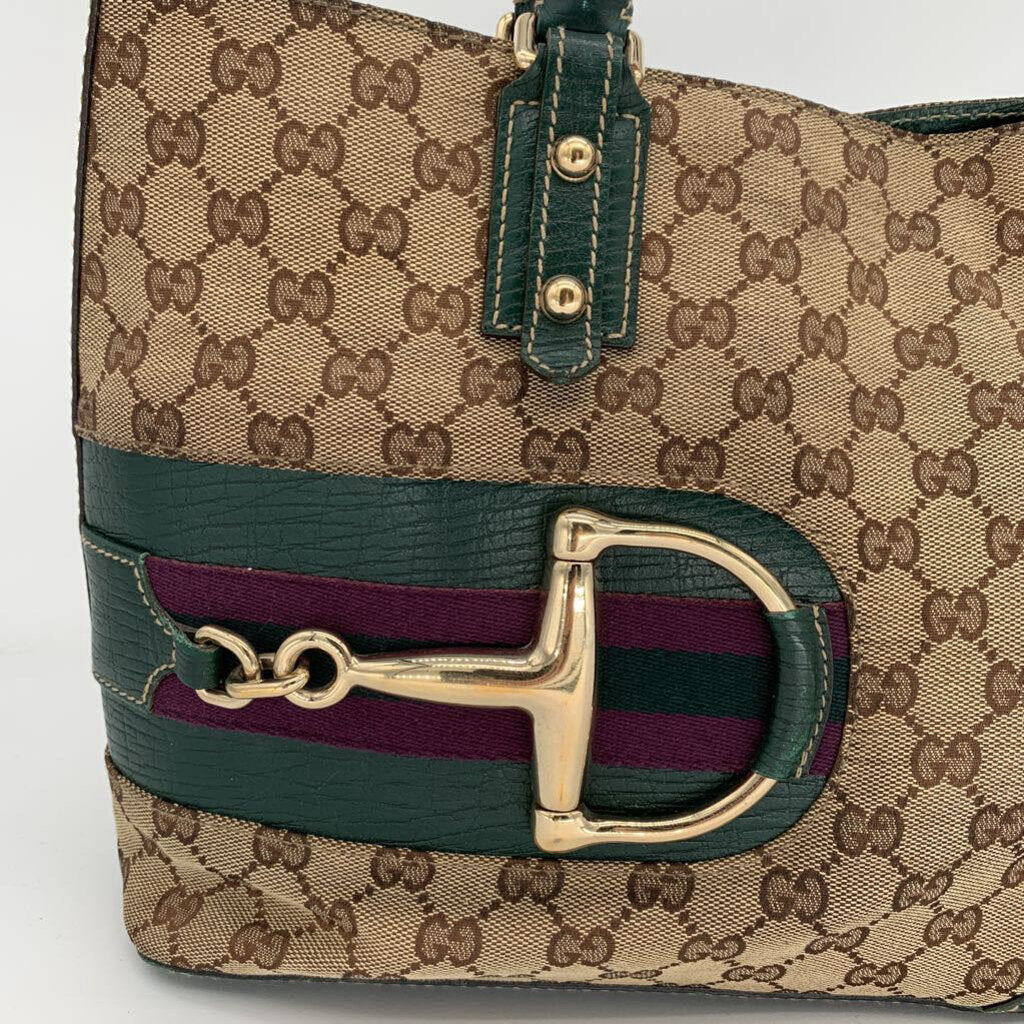 Gucci Handbag with Gold Hardware