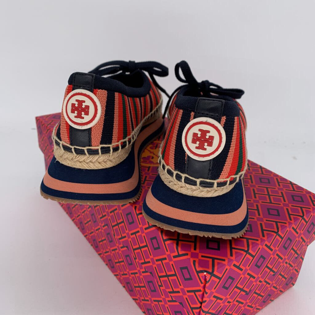 Tory Burch Striped Espedrilles