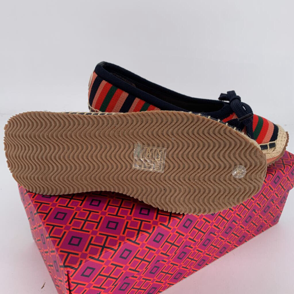 Tory Burch Striped Espedrilles