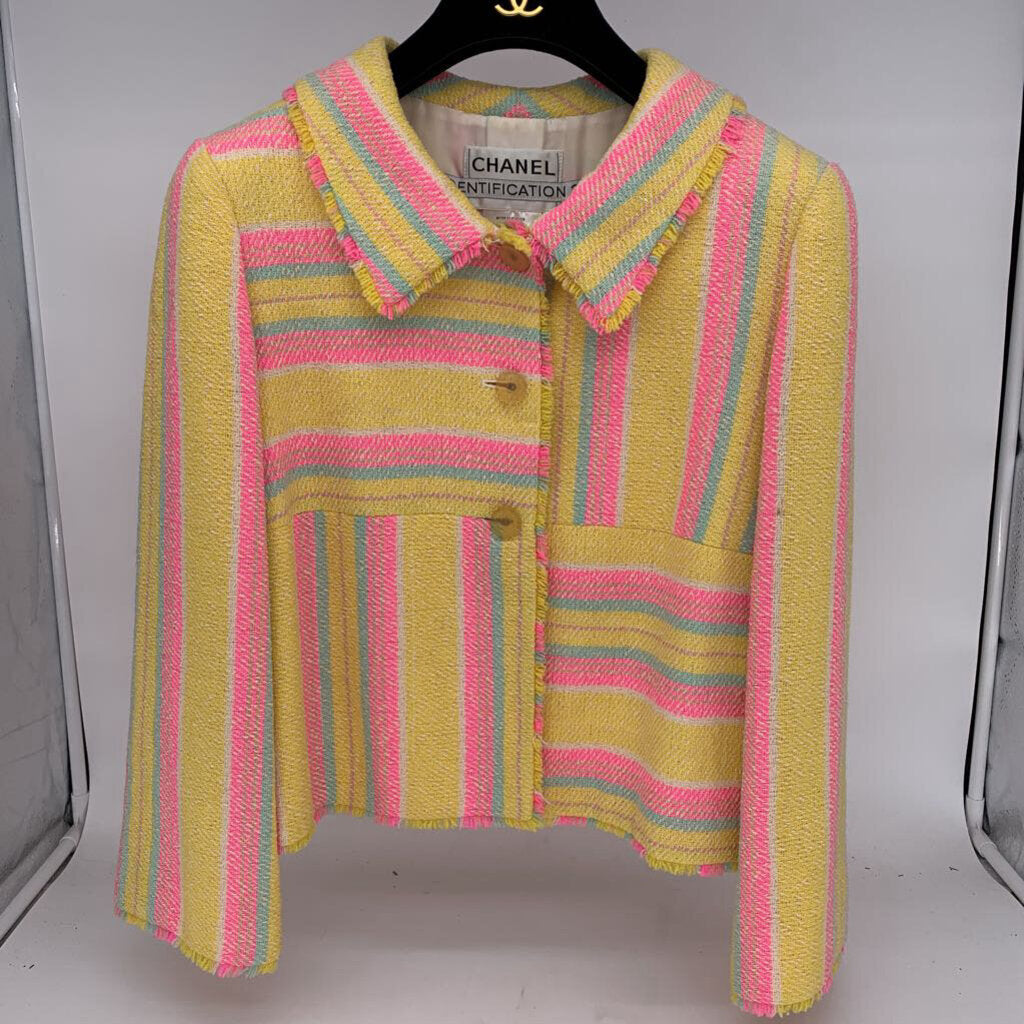 Chanel Striped Blazer