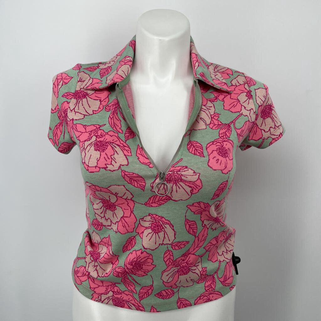 Maeve S/s Floral Shirt