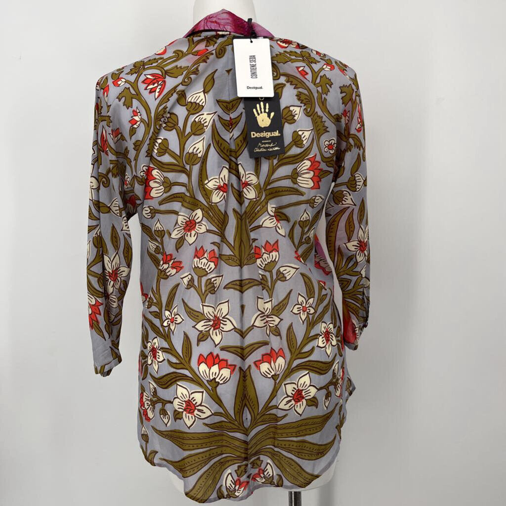 Desigual L/s Floral Shirt