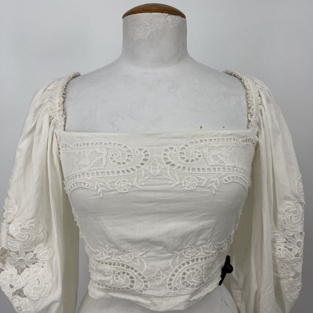 Farm Rio l/s crop Shirt