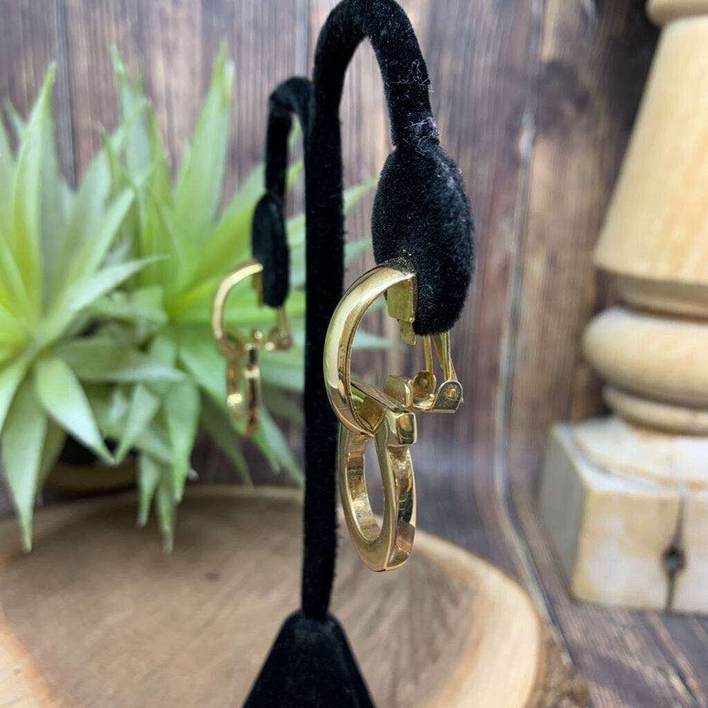 Ferragamo Logo Earrings