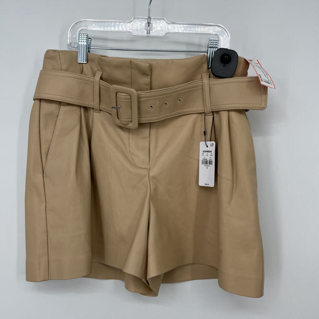 Express Faux Leather Shorts