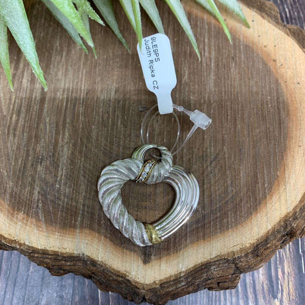 Judith Ripka Heart Pendant