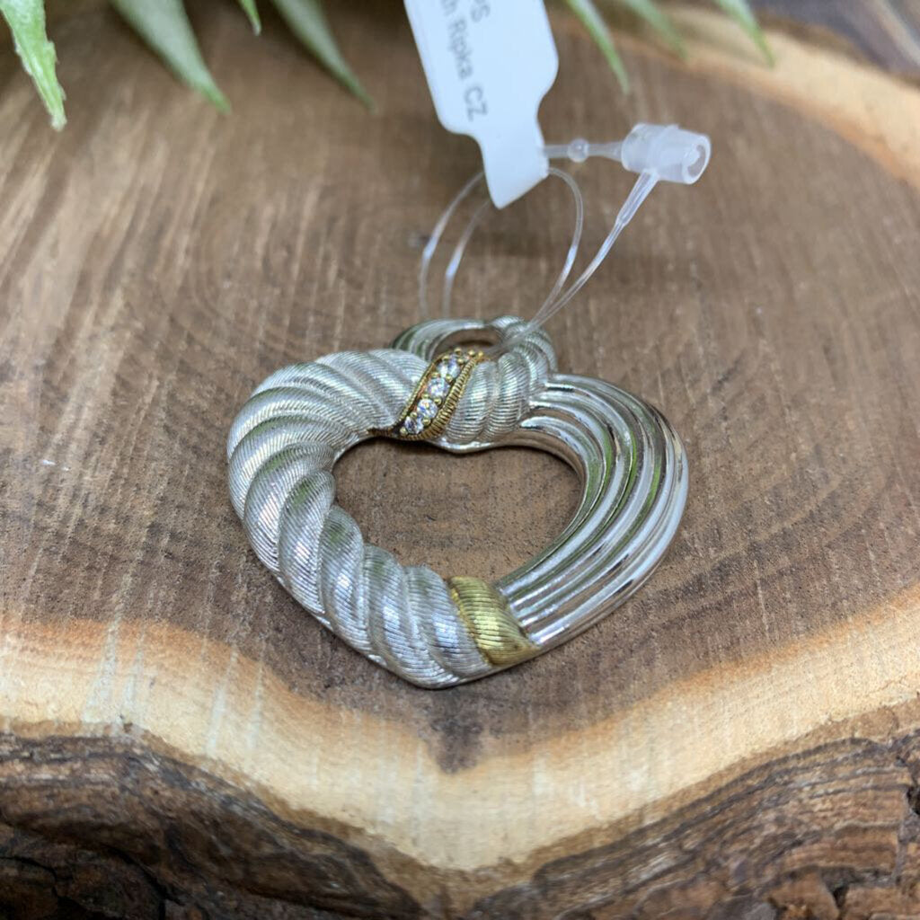 Judith Ripka Heart Pendant