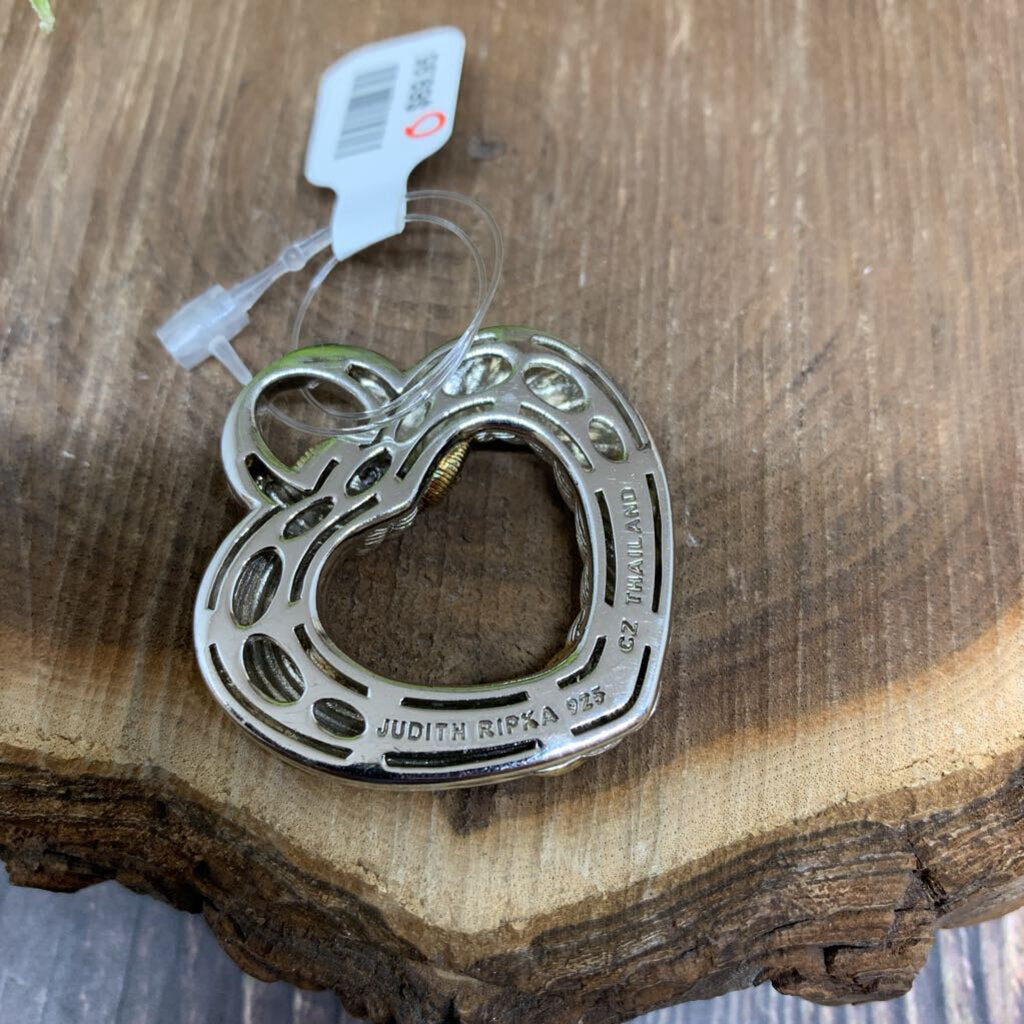 Judith Ripka Heart Pendant
