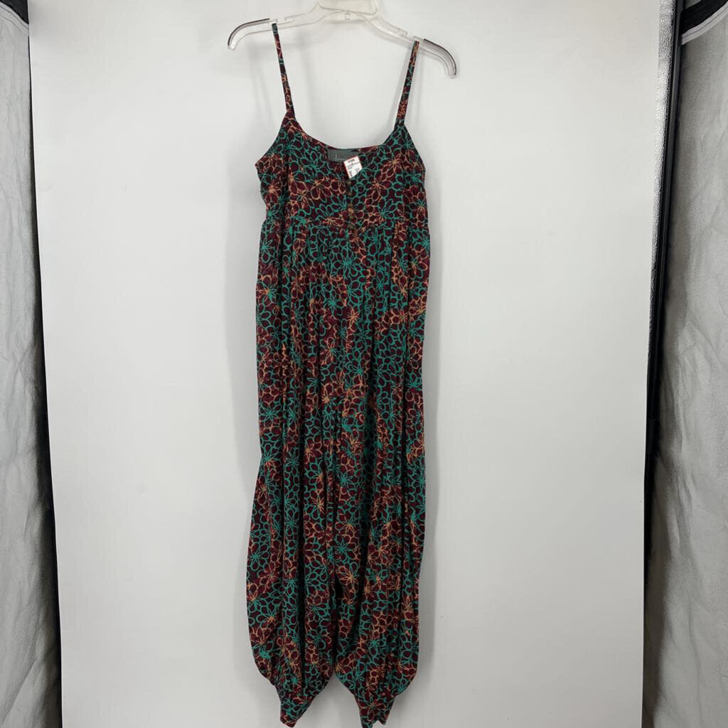 Anthropologie Slvls Flora Jumpsuit