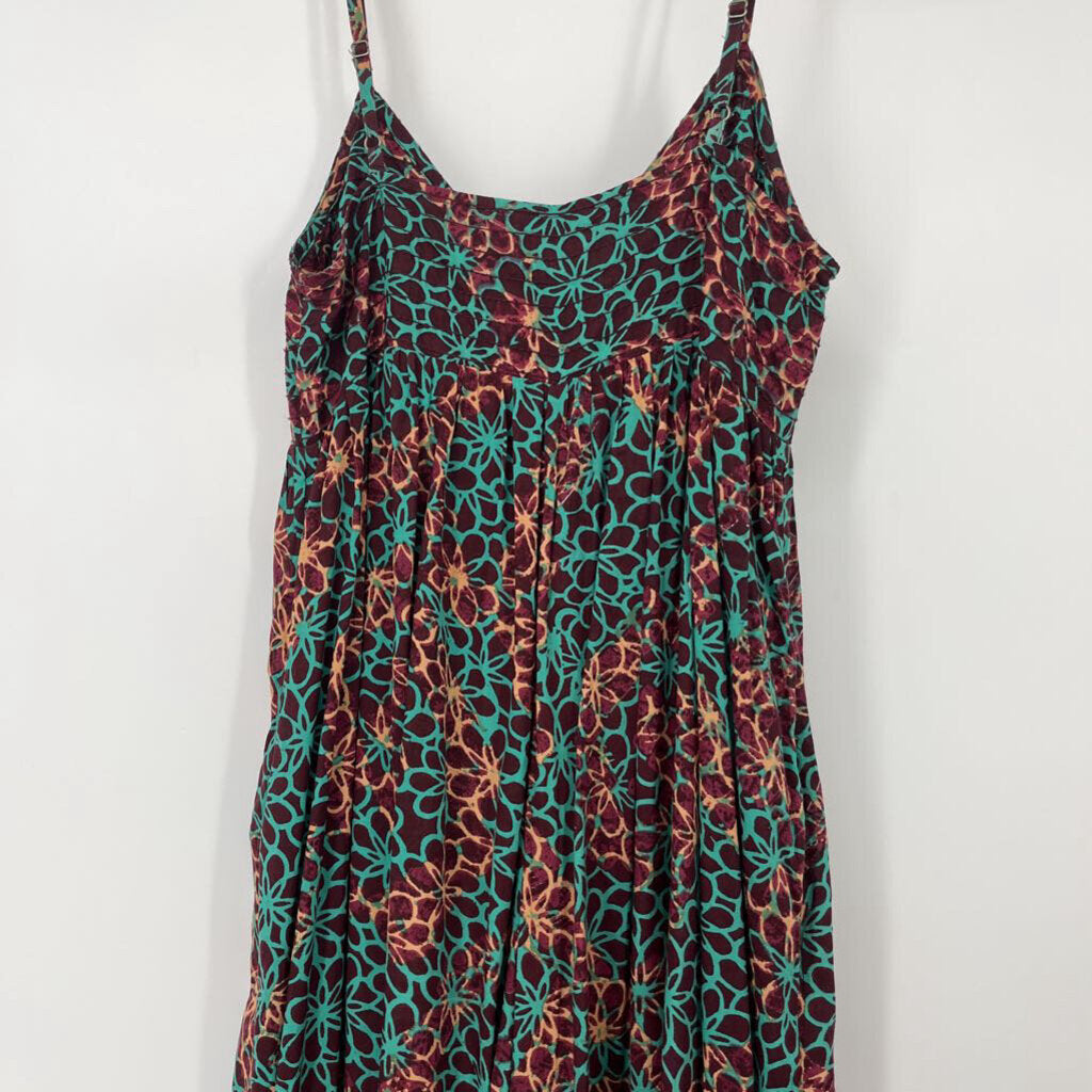 Anthropologie Slvls Flora Jumpsuit