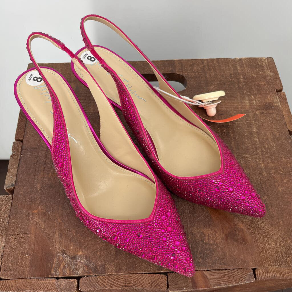 Betsey Johnson Rhinestone Heels