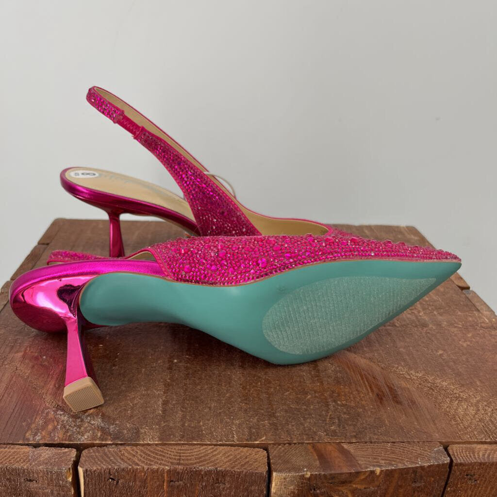 Betsey Johnson Rhinestone Heels