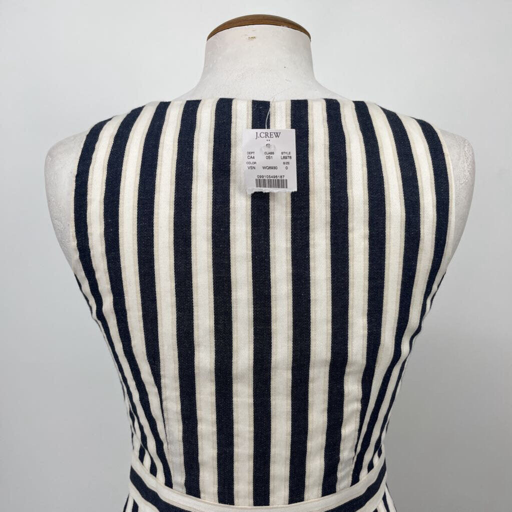 J Crew Slvls Stripe Dress