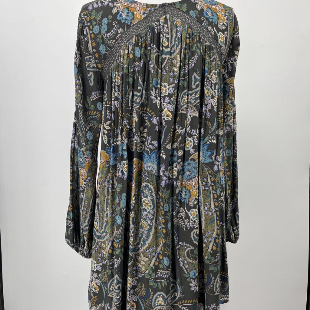 Free People L/s Floral Dress