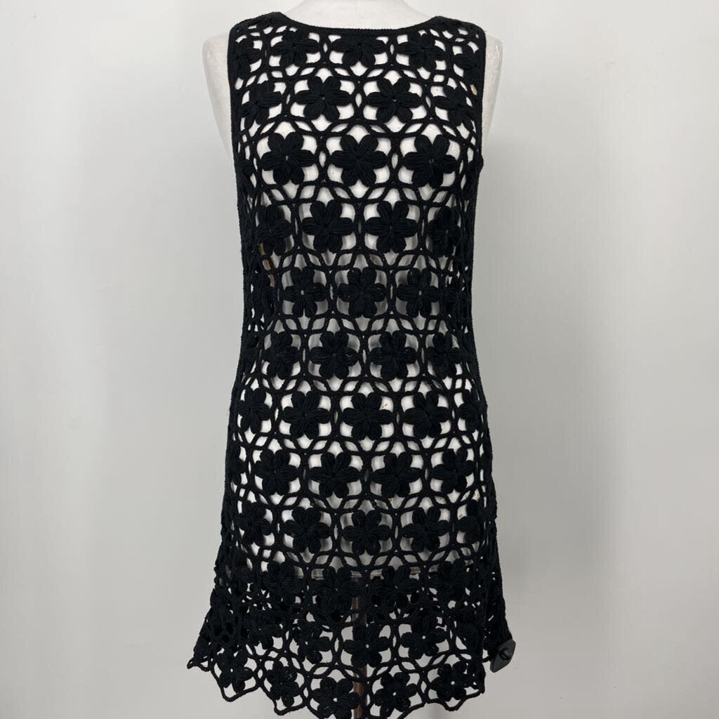 Mango Sheer Crochet Dress