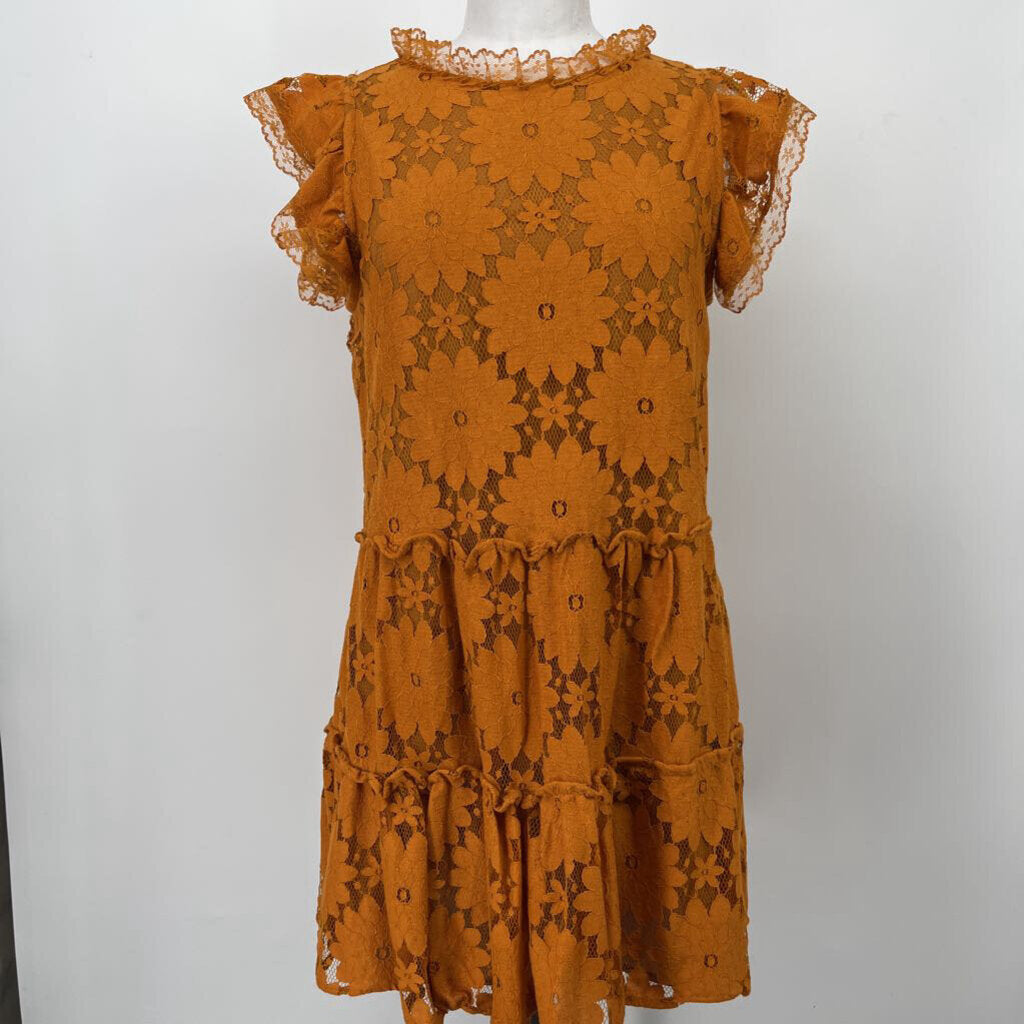 Blue Tassel Lace Dress