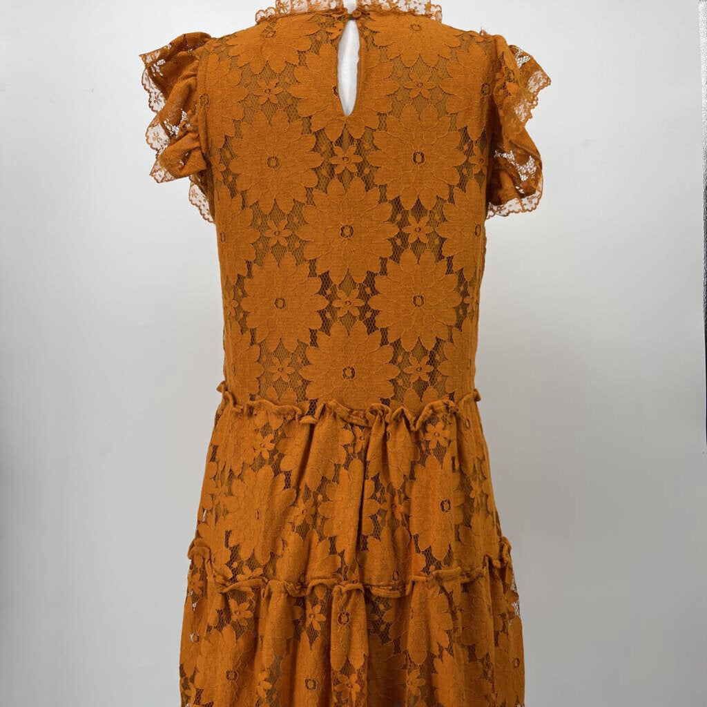 Blue Tassel Lace Dress