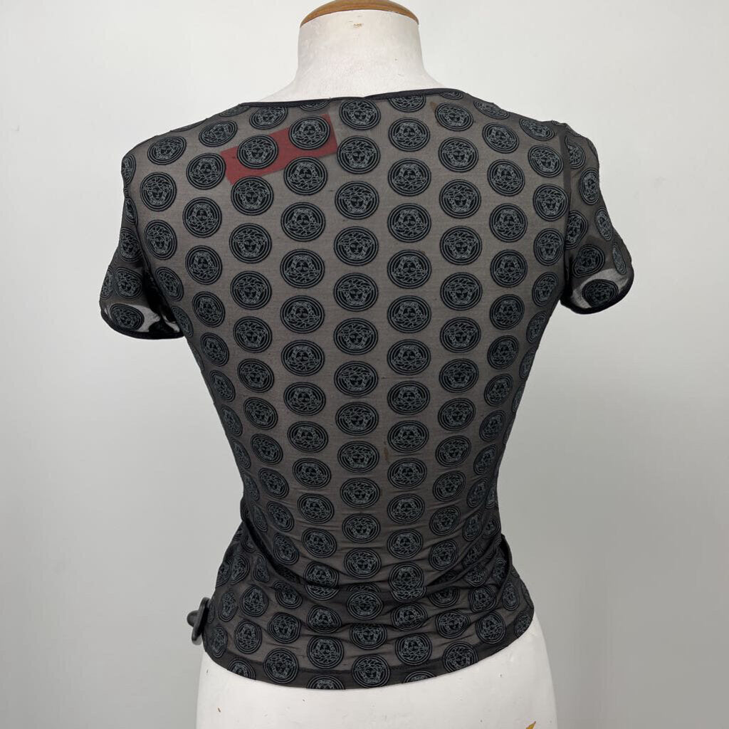 Versace s/s sheer Shirt
