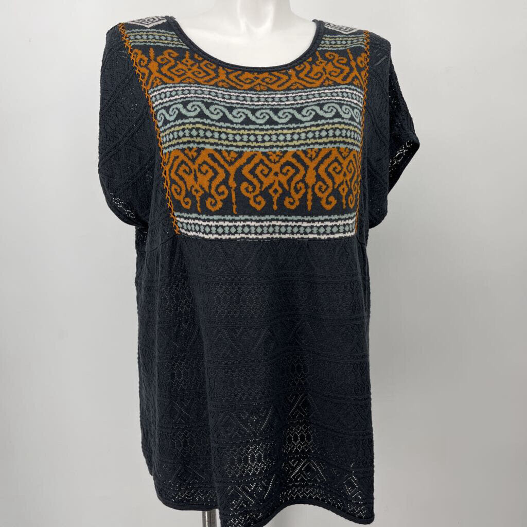 Peruvian Connection S/s Sweater