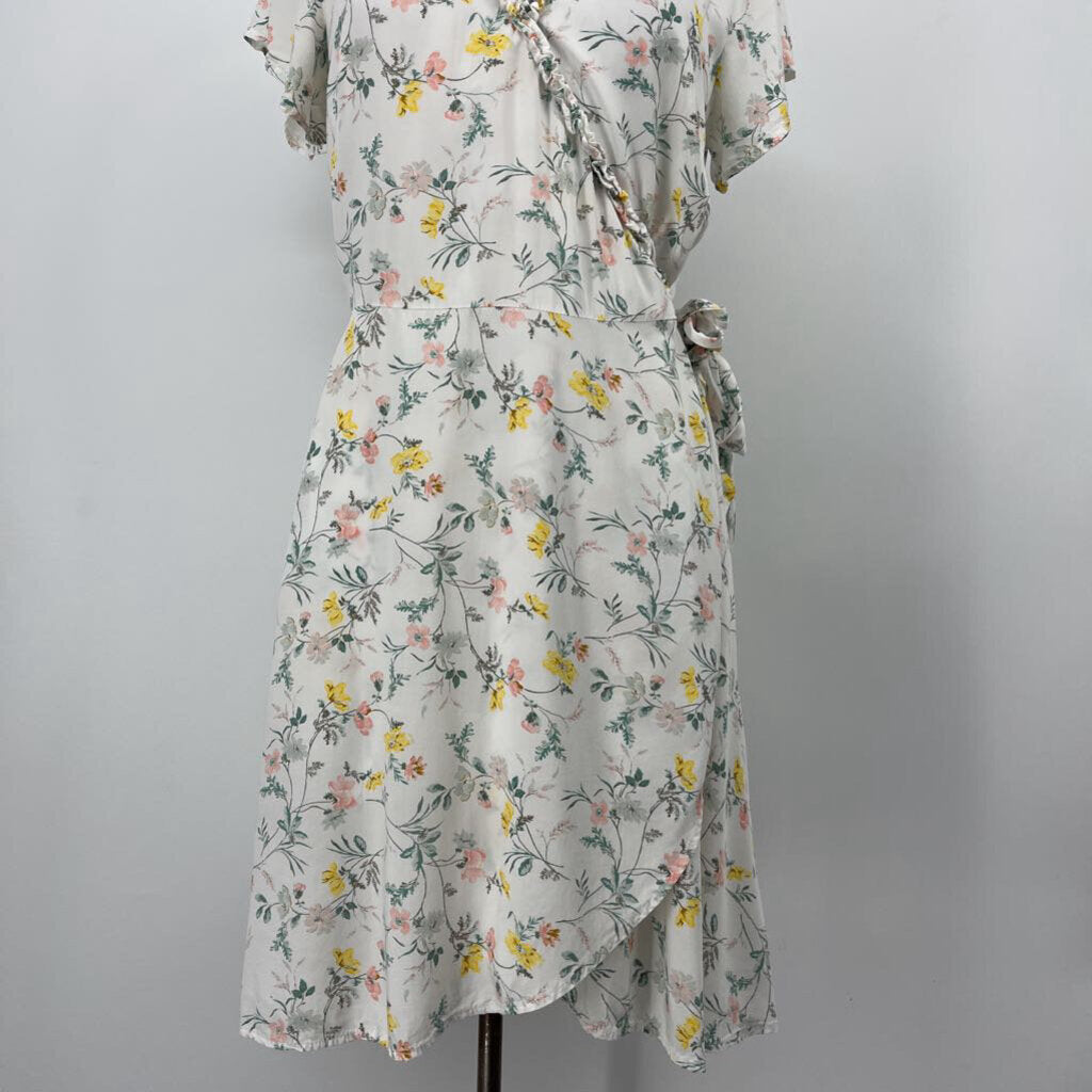 Loft S/s Floral Dress