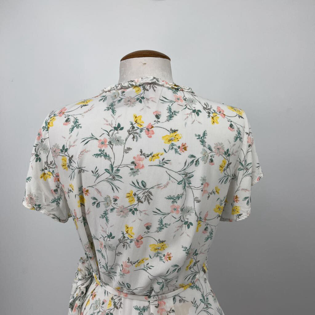 Loft S/s Floral Dress