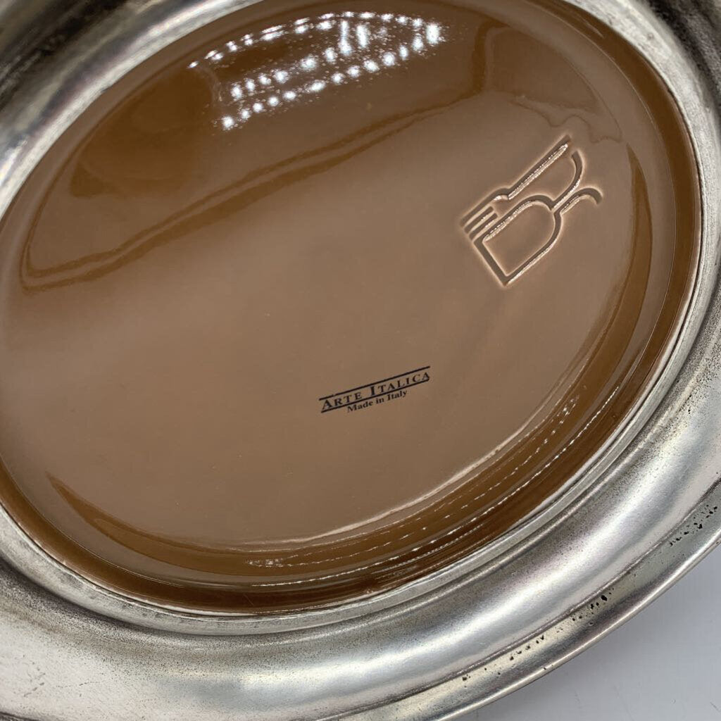 Arte Italica Metal Trim Bowl