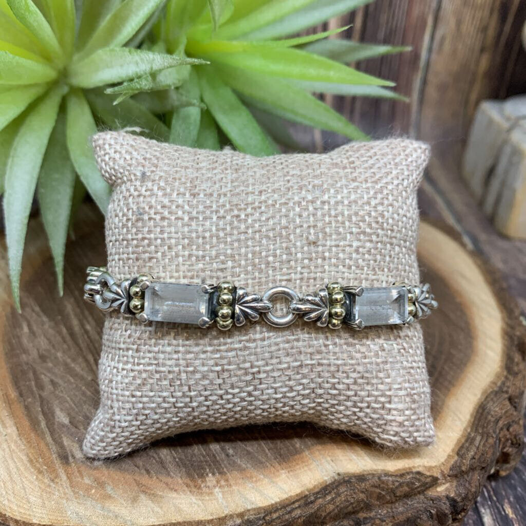 Lagos Sterling 18k Gem Bracelet