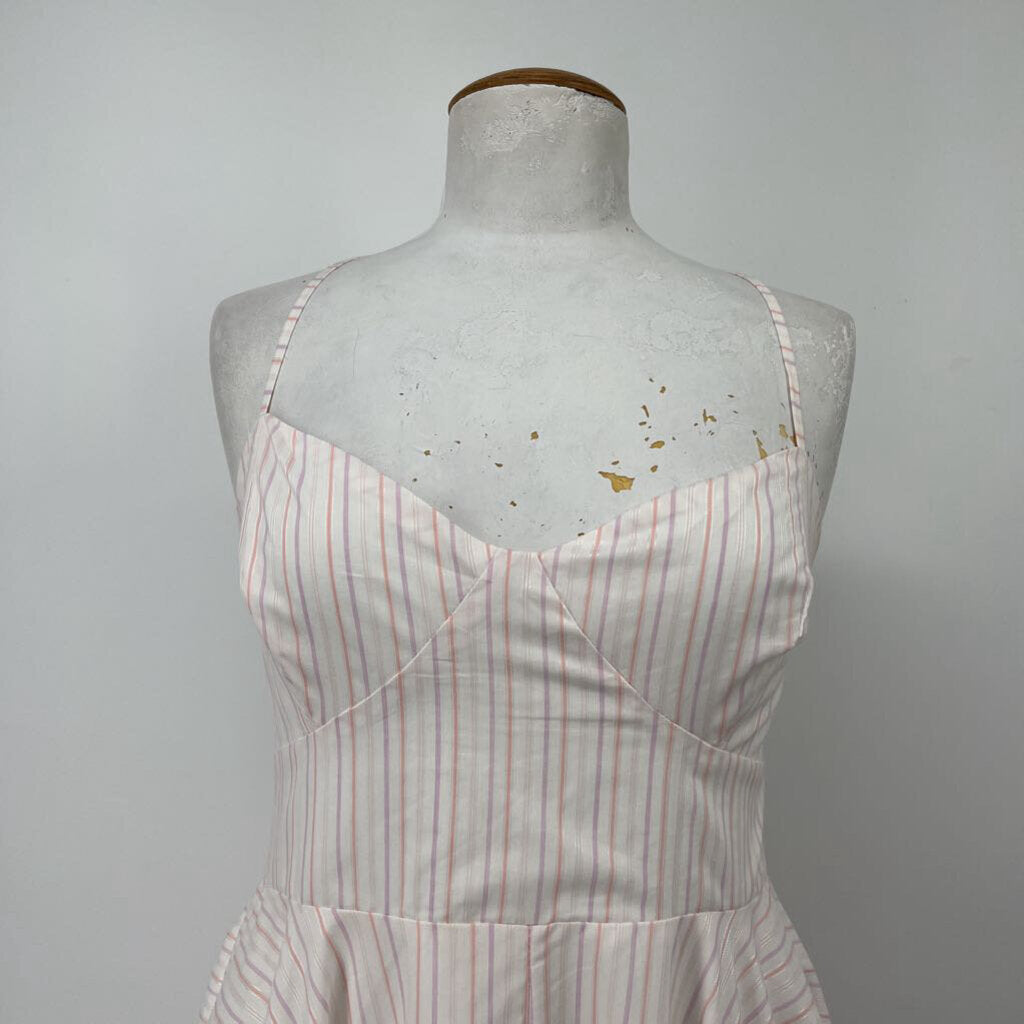 Lulu's Stripe Halter Dress