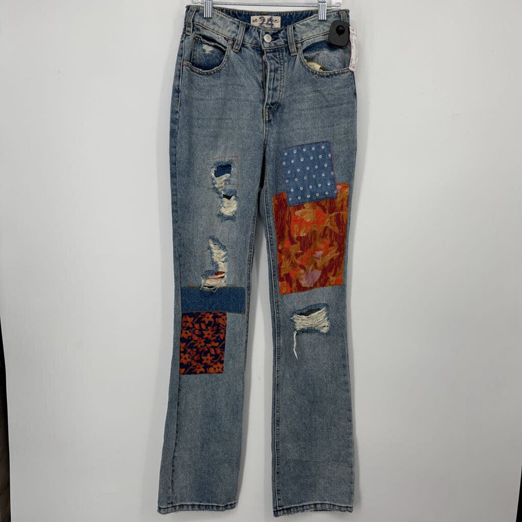 We the Free Patchwork Jeans