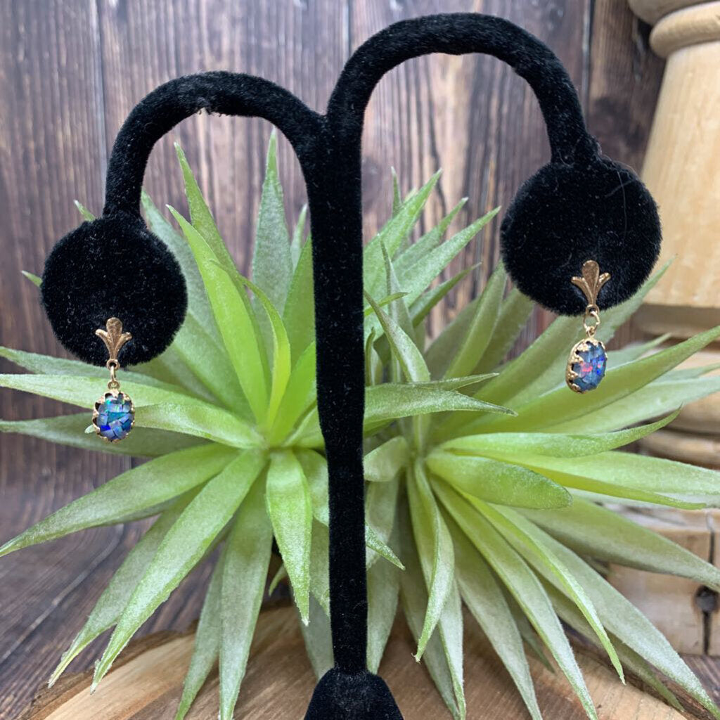 14k Opal Earrings