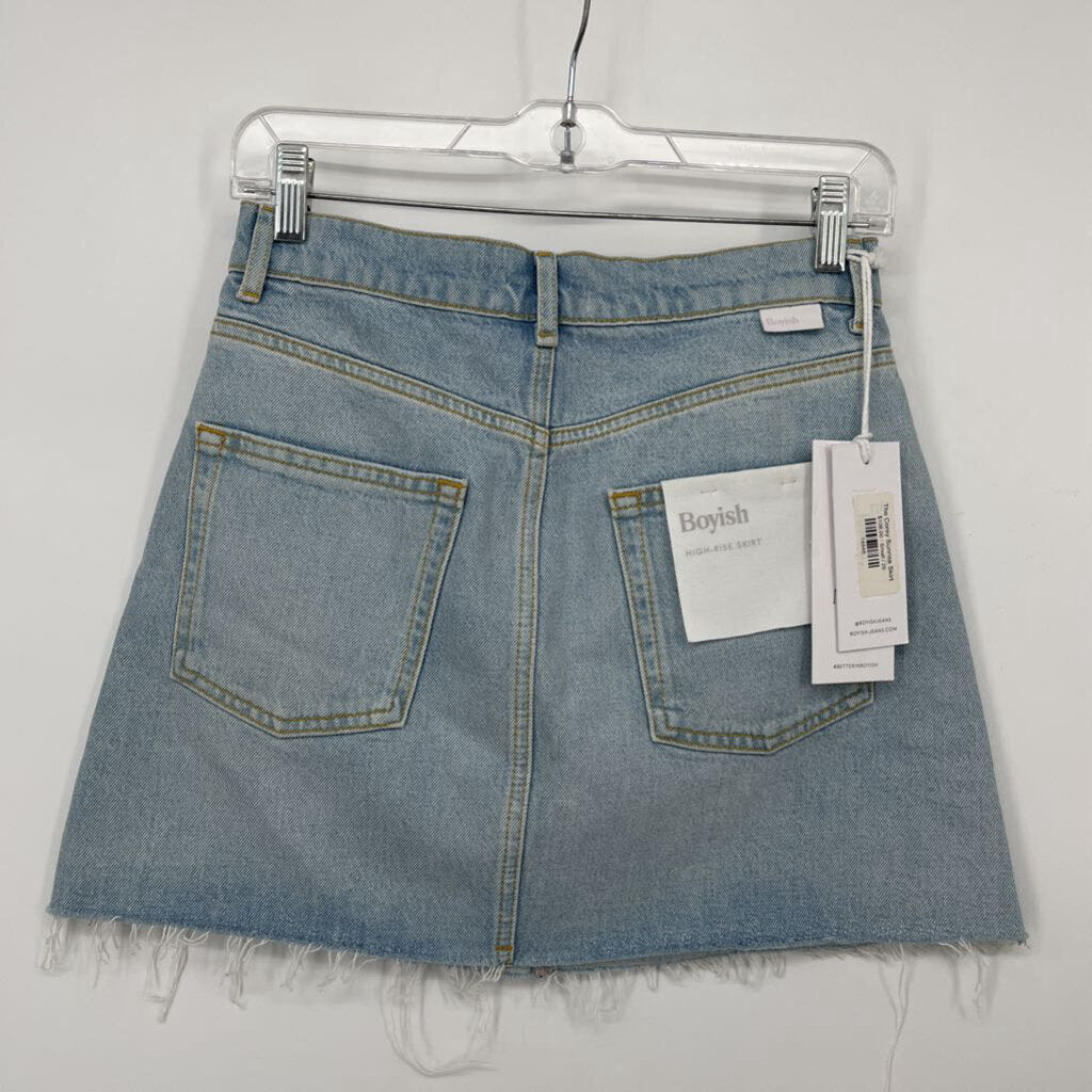 Boyish Denim Skirt