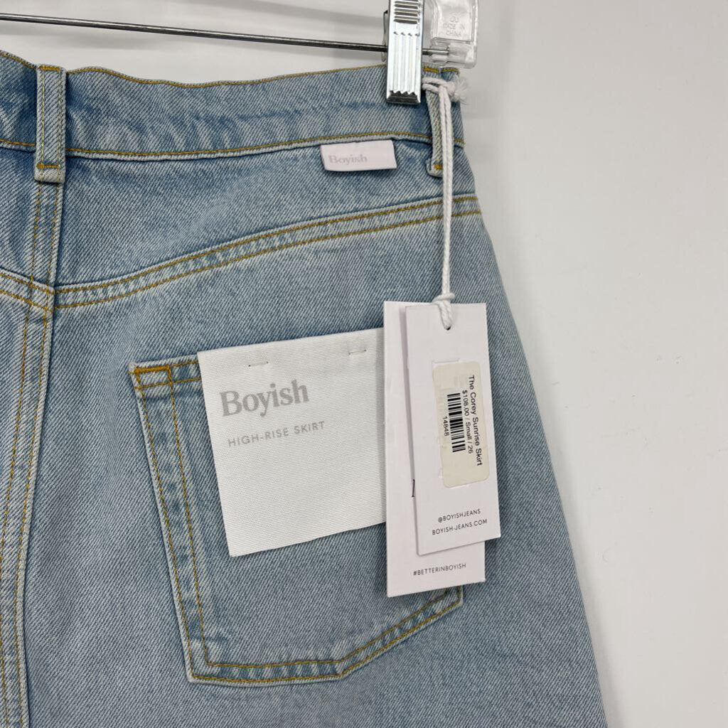 Boyish Denim Skirt