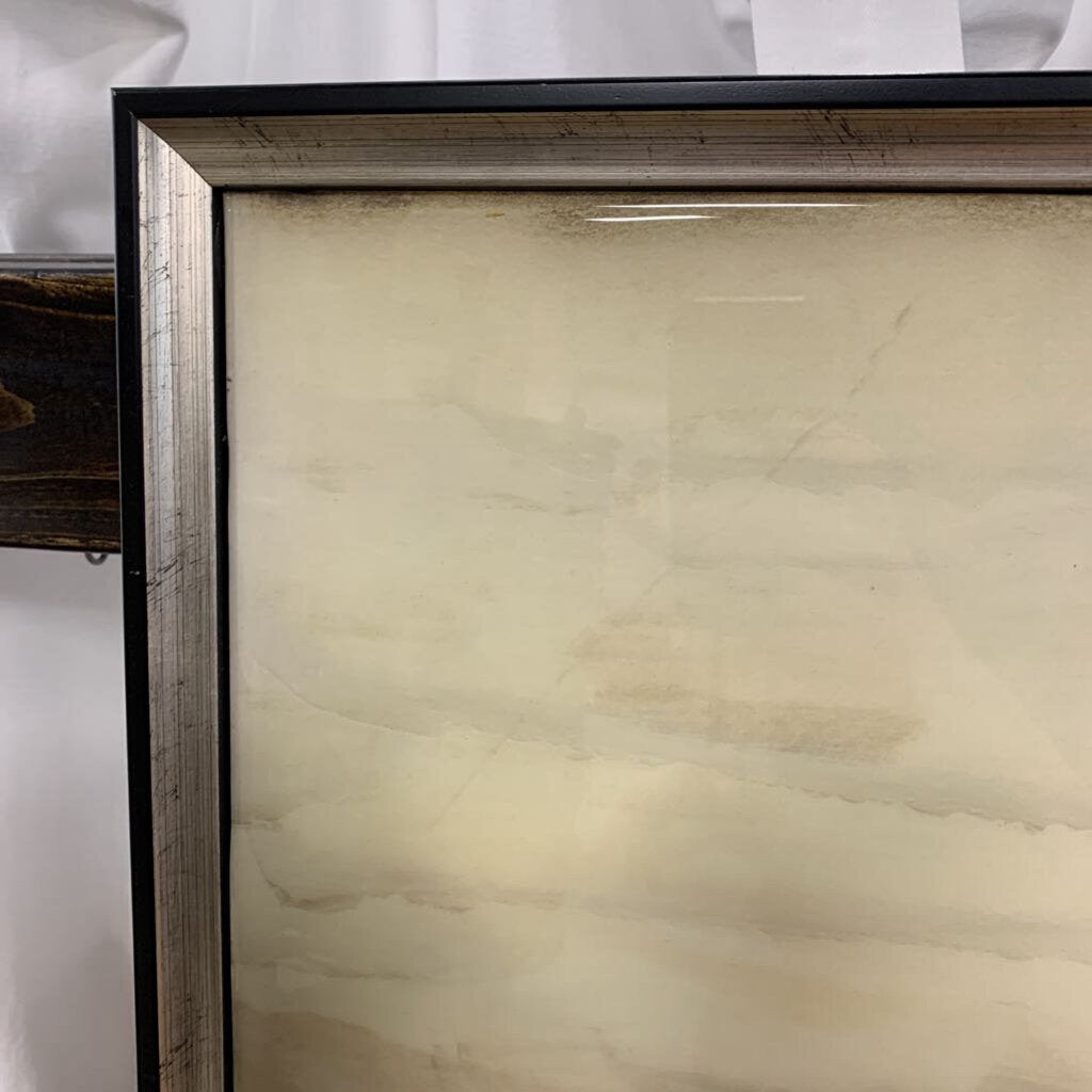 Framed Divided Horizon Canvas